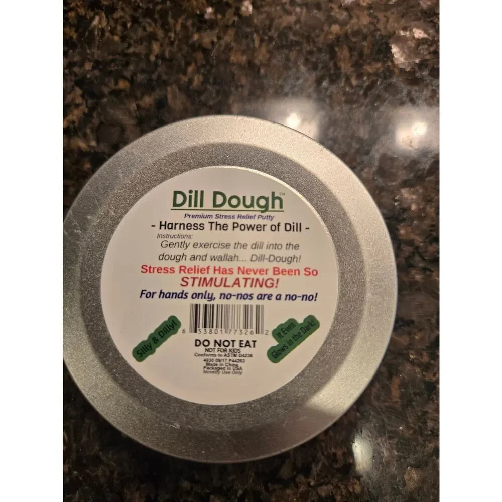 Dill Dough Stress Reliever - Green
